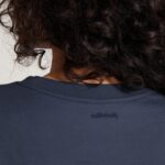 Allbirds Allgood-Baumwoll-T-Shirt für Damen DZ826217 dunstiges Indigo – Bild 3