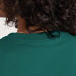 Allbirds Allgood-Baumwoll-T-Shirt für Damen DZ826218 tiefer Smaragd – Bild 4