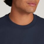 Allbirds Allgood-Baumwoll-T-Shirt für Herren DZ826123 dunstiges Indigo – Bild 3