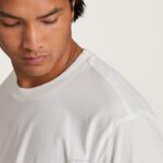 Allbirds Allgood-Langarm-T-Shirt für Herren aus Baumwolle DZ826137 Schneesturm – Bild 3