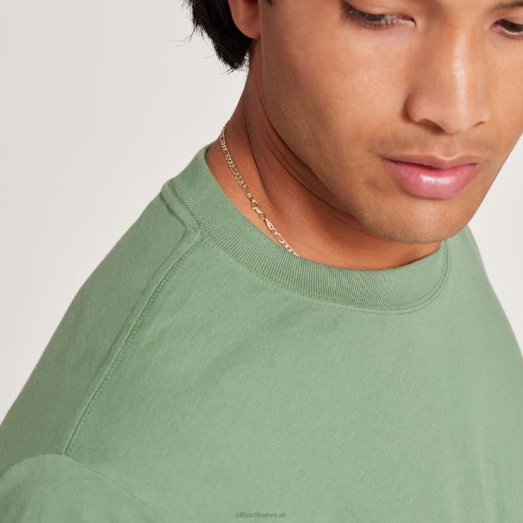 Allbirds Allgood-Langarm-T-Shirt für Herren aus Baumwolle DZ826138 neblige Ladung – Bild 3