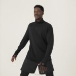 Allbirds Herren-Performance-Viertelreißverschluss DZ826154 natürliches Schwarz