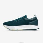 Allbirds Herren-Wollflyer Mizzles DZ826102 tiefes Smaragdgrün (Blizzard-Sohle) – Bild 2
