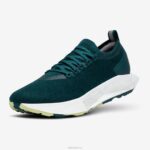 Allbirds Herren-Wollflyer Mizzles DZ826102 tiefes Smaragdgrün (Blizzard-Sohle)