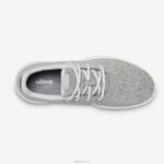 Allbirds Herren-Wollläufer Mizzles DZ82648 hellgrau (naturweiße Sohle) – Bild 5