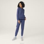 Allbirds R&R-Kapuzenpullover für Damen DZ826224 dunstiges Indigo