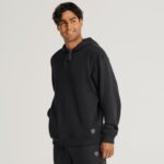 Allbirds R&R-Kapuzenpullover für Herren DZ826141 natürliches Schwarz – Bild 4