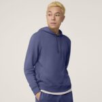 Allbirds R&R-Kapuzenpullover für Herren DZ826142 dunstiges Indigo