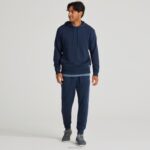 Allbirds R&R-Kapuzenpullover für Herren DZ826145 echte Marine – Bild 7