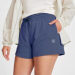 Allbirds R&R Sweat-Shorts für Damen DZ826228 dunstiges Indigo – Bild 6