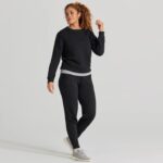 Allbirds R&R-Sweatshirt für Damen DZ826211 natürliches Schwarz – Bild 7