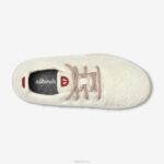 Allbirds Smallbirds Wollläufer – große Kinder DZ826264 naturweißer Flaum (beige Hush-Sohle) – Bild 5