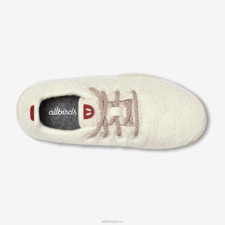 Allbirds Smallbirds Wollläufer – große Kinder DZ826264 naturweißer Flaum (beige Hush-Sohle) – Bild 5