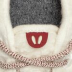 Allbirds Smallbirds Wollläufer – große Kinder DZ826264 naturweißer Flaum (beige Hush-Sohle) – Bild 6