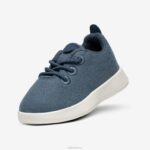 Allbirds Smallbirds Wollläufer – kleine Kinder DZ826241 ruhiges Blaugrün (natürliche weiße Sohle)