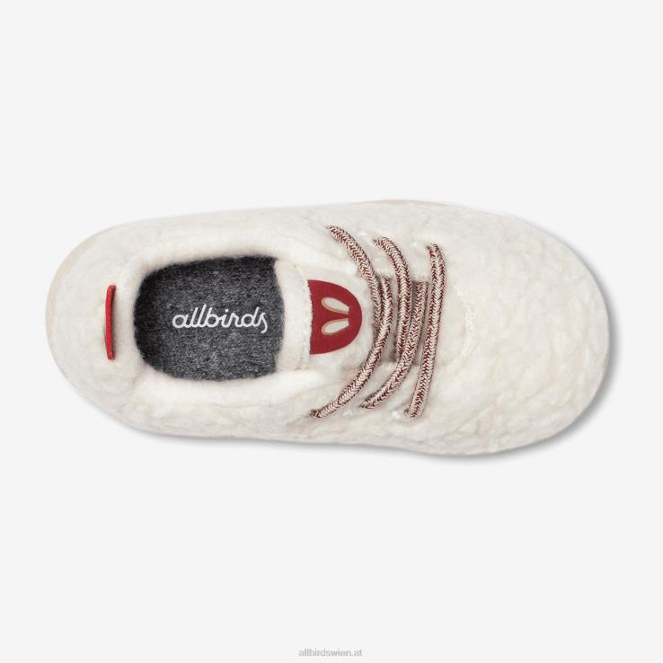 Allbirds Smallbirds Wollläufer – kleine Kinder DZ826242 naturweißer Flaum (beige Hush-Sohle) – Bild 5