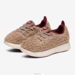 Allbirds Smallbirds Wollläufer – kleine Kinder DZ826243 dunstige beige Flusen (beige Hush-Sohle) – Bild 8