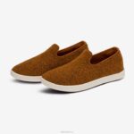 Allbirds Smallbirds Wollliegen – große Kinder DZ826271 Honigrost (naturweiße Sohle) – Bild 7