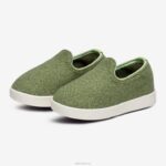 Allbirds Smallbirds Wollliegen – kleine Kinder DZ826246 Calm Cargo (naturweiße Sohle) – Bild 7