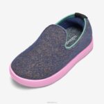 Allbirds Smallbirds Wollliegen – kleine Kinder DZ826247 wowza blue (schwimmende rosa Sohle)