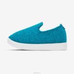 Allbirds Smallbirds Wollliegen – kleine Kinder DZ826250 gedeihen blaugrün (Blizzard) – Bild 3