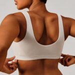 Allbirds Trino-Bralette für Damen DZ826206 echtes Schwarz – Bild 5