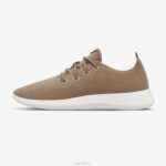 Allbirds Wollläufer für Herren DZ82632 dunstiges Beige (naturweiße Sohle) – Bild 3