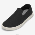 Allbirds Wollliegen für Herren DZ82672 echtes Schwarz (cremefarbene Sohle)
