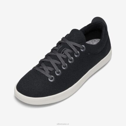 Allbirds Wollpfeifer für Herren DZ82680 echtes Schwarz (weiße Sohle)