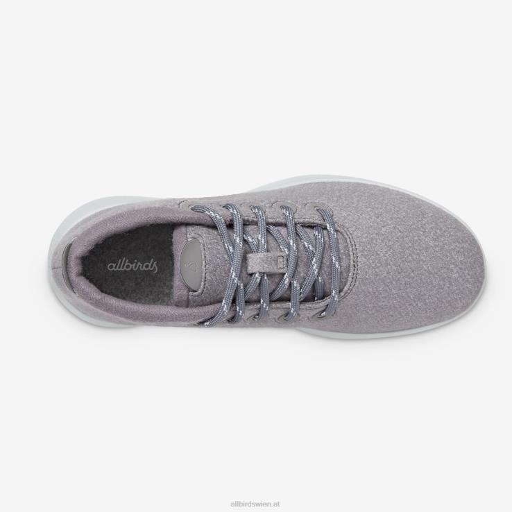 Allbirds Zweitplatzierte Mizzles aus Wolle für Damen DZ826194 mittelgrau (hellgraue Sohle) – Bild 5